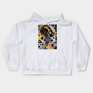 Cusbism African Queen Art Kids Hoodie